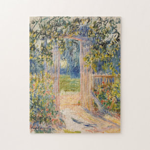 De tuinpoort Monet Fine Art Legpuzzel