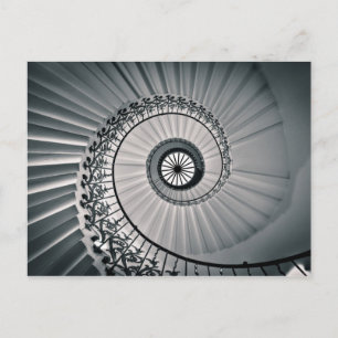 De Tulip Staircase, Greenwich, Londen Briefkaart