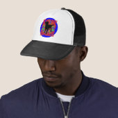 De tunnel trucker pet (In situ)