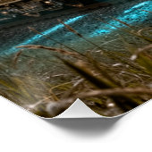 De Turquoise Express Perfect Poster (Hoek)