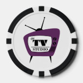 De TV Studio Poker Chips!!! Chips (Voorkant)