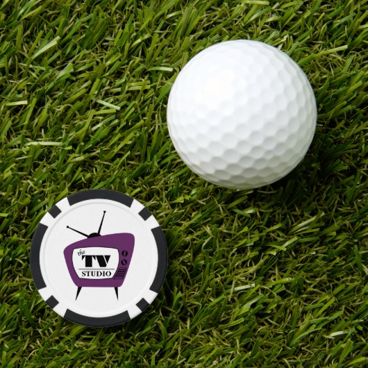 De TV Studio Poker Chips!!! Poker Chips (Golfbal Marker)