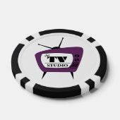 De TV Studio Poker Chips!!! Poker Chips (Enkel)