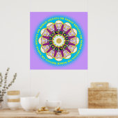 De twaalf gezichten van Babaji Poster 5 (Keuken)