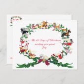 De twaalf honden van het Briefkaart (Voorkant / Achterkant)