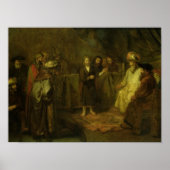 De twaalf jaar oude Jezus voor de voorkant van de Poster (Voorkant)