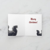 De twaalf kerstkippen kaart (Binnen)