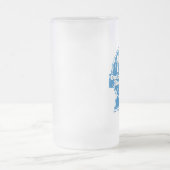 De TWAINS Bier Drinkin. Matglas Bierpul (Center)