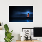 De twee en de vuurtoren poster (Thuiskantoor)