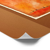 De twee en de zon poster (Hoek)