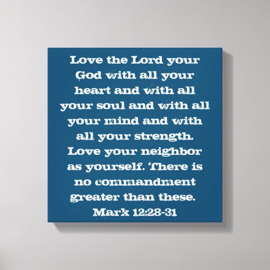 De twee grootste geboden canvas afdruk (Voorkant)