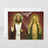 DE TWEE HARTEN VAN EKLEKTIX, BRIEFKAART (Voorkant / Achterkant)