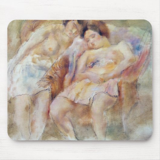 De twee hoezen muismat (Voorkant)