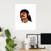 De twee keer dat Dr. Disrespect Poster (Thuiskantoor)