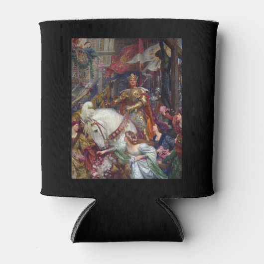 De twee kronen, 1900 door Frank Dicksee Blikjeskoeler (Voorkant)