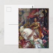 De twee kronen, 1900 door Frank Dicksee Briefkaart (Voorkant / Achterkant)