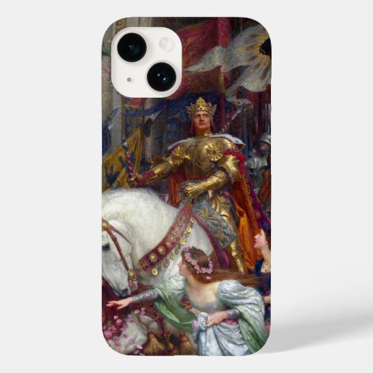 De twee kronen, 1900 door Frank Dicksee Case-Mate iPhone Case (Achterkant)