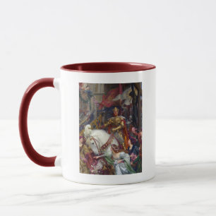 De twee kronen, 1900 door Frank Dicksee Mok