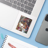 De twee kronen, 1900 door Frank Dicksee Sticker (Laptop met iPhone)