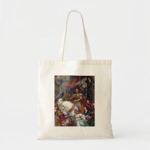 De twee kronen, 1900 door Frank Dicksee Tote Bag