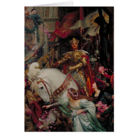 De twee kroontjes van Sir Frank Bernard Dicksee (Voorkant)