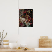 De twee kroontjes van Sir Frank Bernard Dicksee Poster (Keuken)