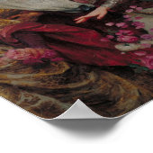 De twee kroontjes van Sir Frank Bernard Dicksee Poster (Hoek)