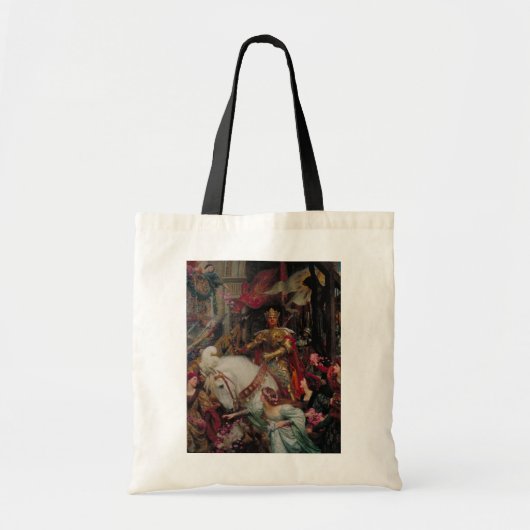 De twee kroontjes van Sir Frank Bernard Dicksee Tote Bag (Voorkant)