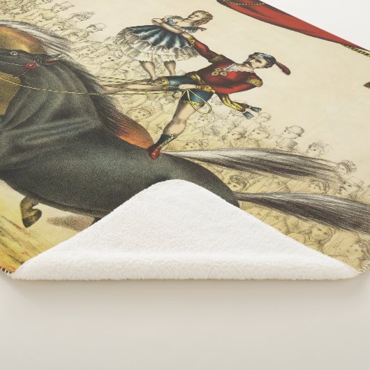 De twee paardenacts zijn Circus Performance, Circa Sherpa Deken (3/4)