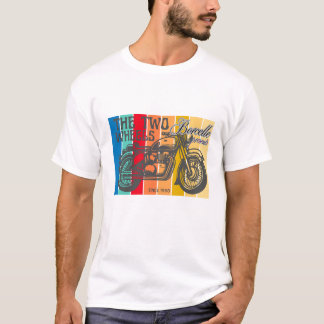 De twee wielen van de Borcelle Présents T-shirt