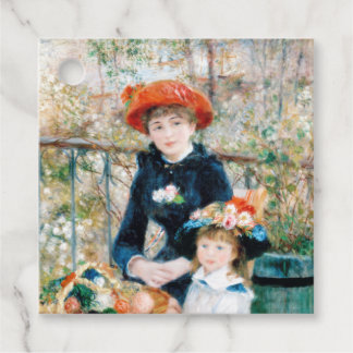 De twee zussen op de terrace Auguste Renoir Bedankjes Labels