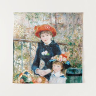 De Twee Zusters, Op het terras Auguste Renoir Wandkleed