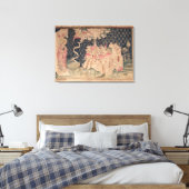 De tweede engel kondigt de herfst van Babylon aan Canvas Afdruk (Insitu (Slaapkamer))