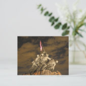 De Tweede Wereldoorlog Iwo Jima Memorial Arlington Briefkaart (Staand voorkant)