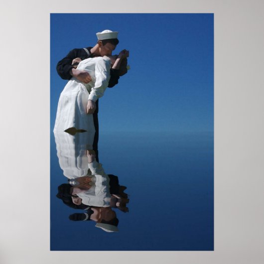 De Tweede Wereldoorlog Kiss Poster (Voorkant)