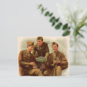 De Tweede Wereldoorlog van 1940 en soldaten met sn Briefkaart (Staand voorkant)
