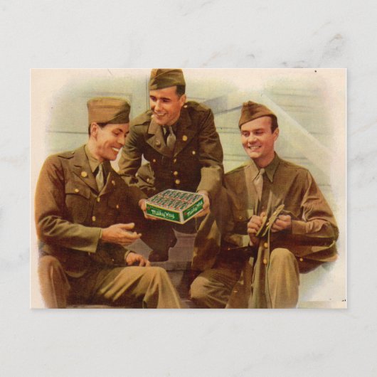 De Tweede Wereldoorlog van 1940 en soldaten met sn Briefkaart (Voorkant)