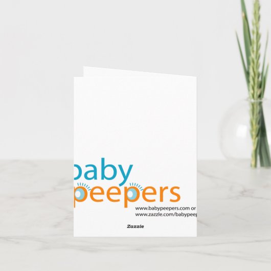 De tweeling Aankondiging van de Geboorte van de (Achterkant)