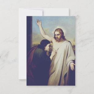 De twijfelende Thomas door Silvestro Lega Bedankkaart