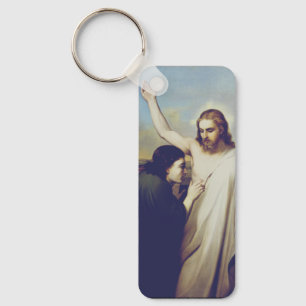 De twijfelende Thomas door Silvestro Lega Sleutelhanger