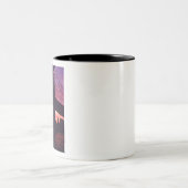 De Twin Towers en een Manhattan Bridge Tower bij d Tweekleurige Koffiemok (Center)