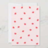 De Twitter in Town Baby shower Kaart (Achterkant)