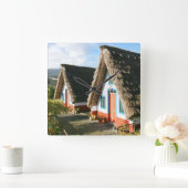 De typische huizen van het Eiland van madera, Vierkante Klok (Huis)