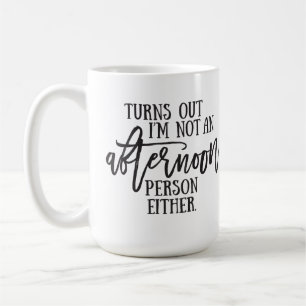 De Typografie van de Humor van de Persoon van de Koffiemok