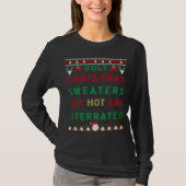 De Ugandee kerstzweten zijn warm en overbelast T-shirt (Voorkant)