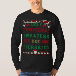 De Ugandee kerstzweten zijn warm en overbelast T-shirt