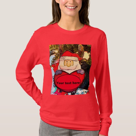 De Ugly Sweatshirt Santa personaliseren (Voorkant)