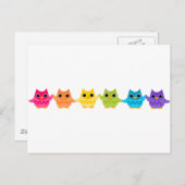 De Uilen van de regenboog Briefkaart (Voorkant / Achterkant)