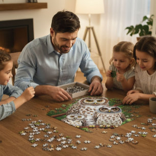 De Uilenfamilie Legpuzzel