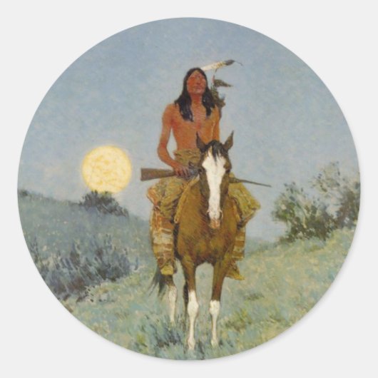 De uitbijter ronde sticker (Voorkant)